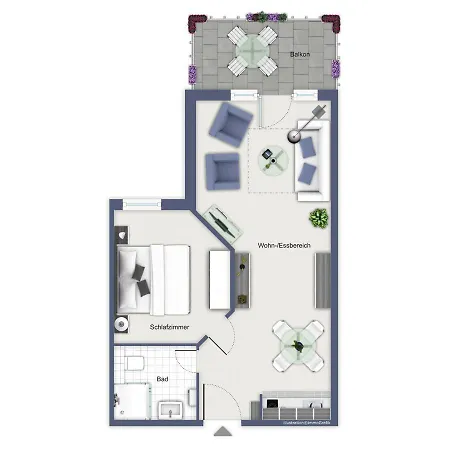 Yachthafenresidenz 7303 شقة *